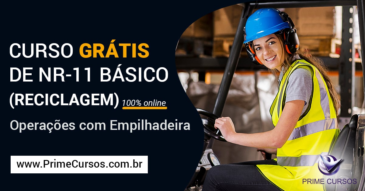 Curso de NR 11 Básico - Operações com Empilhadeira