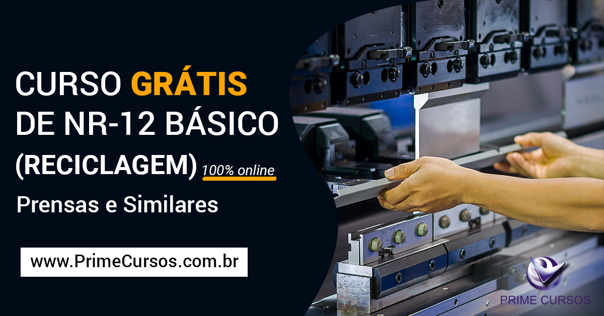 Curso NR 12 Básico - Segurança no Trabalho em Prensas e Similares