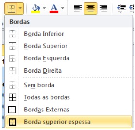 Formatação