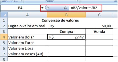 Planilha 3D