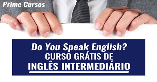 Curso de Inglês Intermediário Online Grátis